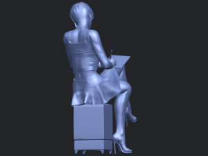 beautiful girl 05 Modelo de Impressão 3D