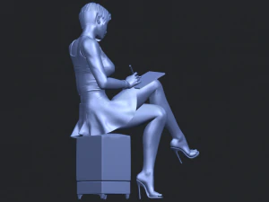 beautiful girl 05 3D Print Model