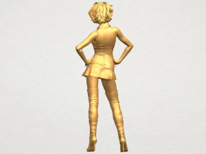beautiful girl 07 3D Print Model
