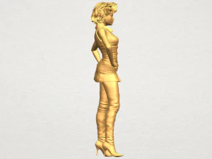 beautiful girl 07 3D Print Model