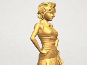 beautiful girl 07 3D Print Model