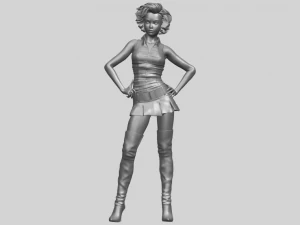 beautiful girl 07 3D Print Model