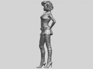 beautiful girl 07 3D Print Model