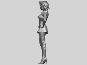 beautiful girl 07 3D Print Model