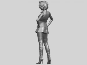 beautiful girl 07 3D Print Model