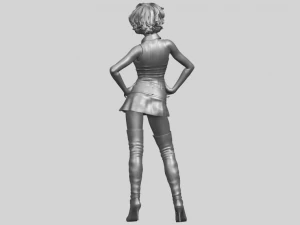 beautiful girl 07 3D Print Model