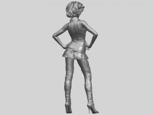 beautiful girl 07 3D Print Model