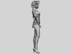 beautiful girl 07 3D Print Model