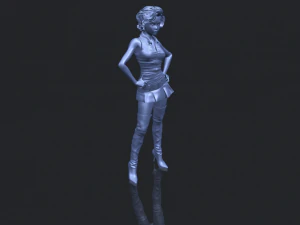 beautiful girl 07 3D Print Model