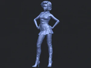 beautiful girl 07 3D Print Model
