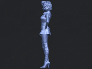 beautiful girl 07 3D Print Model
