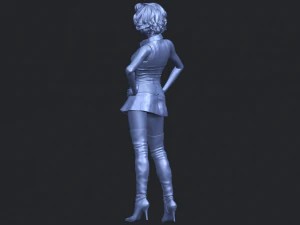 beautiful girl 07 3D Print Model