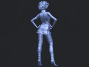 beautiful girl 07 3D Print Model