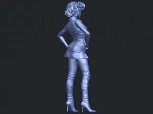 beautiful girl 07 3D Print Model