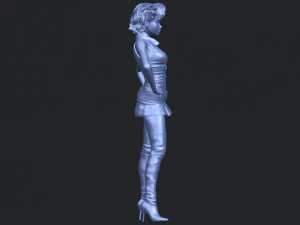 beautiful girl 07 3D Print Model