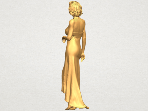 beautiful girl 08 Modèles 3D en vedette