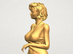 beautiful girl 08 3D Print Model