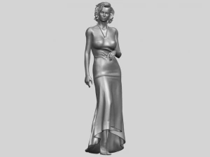 beautiful girl 08 3D Print Model