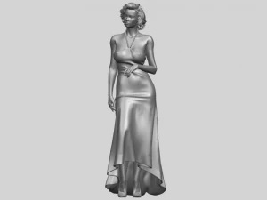 beautiful girl 08 3D Print Model