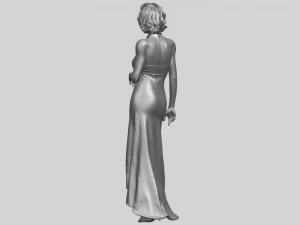beautiful girl 08 3D Print Model