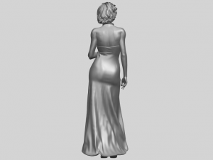 beautiful girl 08 Modèles 3D en vedette