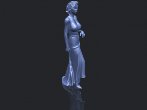 beautiful girl 08 Modèles 3D en vedette