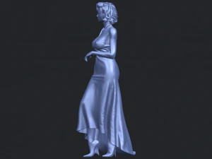 beautiful girl 08 3D Print Model