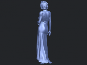 beautiful girl 08 Modèles 3D en vedette