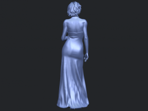 beautiful girl 08 Modèles 3D en vedette