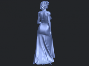 beautiful girl 08 Modèles 3D en vedette