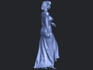 beautiful girl 08 Modèles 3D en vedette