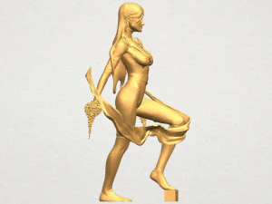 beautiful girl 10 3D Print Model