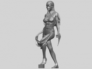 beautiful girl 10 Modèles 3D en vedette