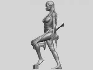 beautiful girl 10 3D Print Model
