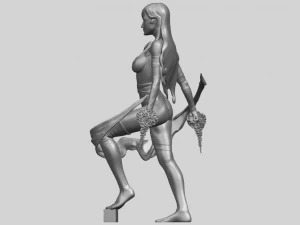 beautiful girl 10 3D Print Model