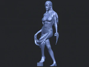 beautiful girl 10 3D Print Model