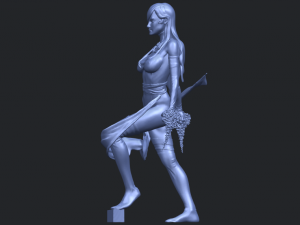 beautiful girl 10 Modèles 3D en vedette