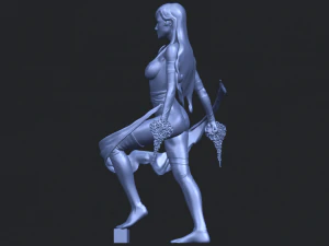 beautiful girl 10 3D Print Model
