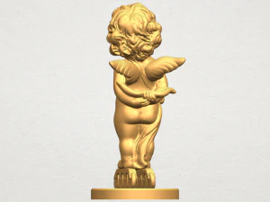 angel baby 01 3D Print Model