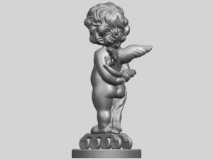 angel baby 01 3D Print Model