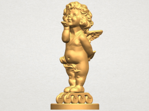 angel baby 03 Modèles 3D en vedette