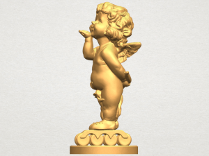 angel baby 03 Modèles 3D en vedette