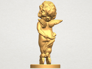 angel baby 03 Modèles 3D en vedette