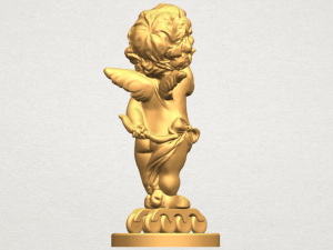 angel baby 03 Modèles 3D en vedette