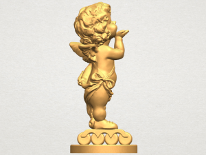 angel baby 03 Modèles 3D en vedette