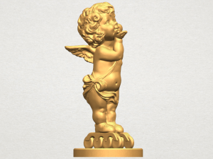 angel baby 03 Modèles 3D en vedette