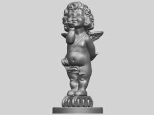 angel baby 03 Modèles 3D en vedette