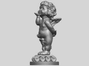 angel baby 03 Modèles 3D en vedette