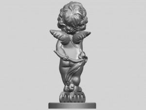 angel baby 03 Modèles 3D en vedette