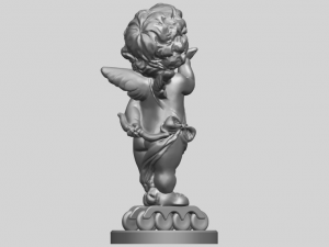 angel baby 03 Modèles 3D en vedette
